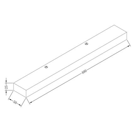 Maytoni MIR011WL-L9W4K - LED Wall light ORION LED/9W/230V white