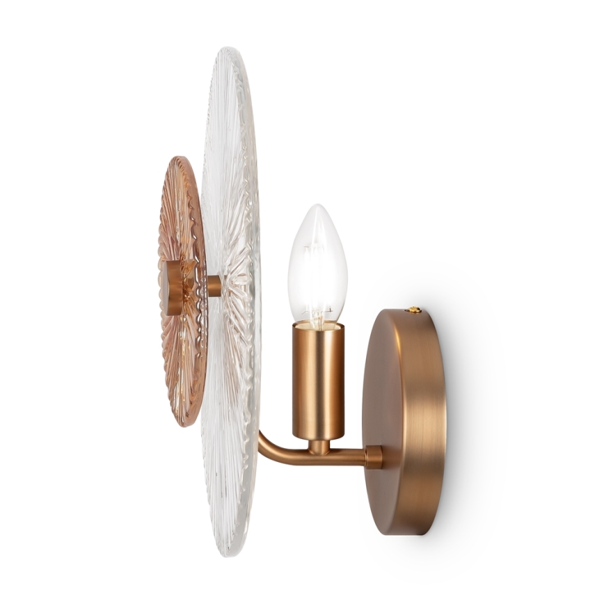 Maytoni MOD007WL-01G - Wall light ASTER 1xE14/40W/230V