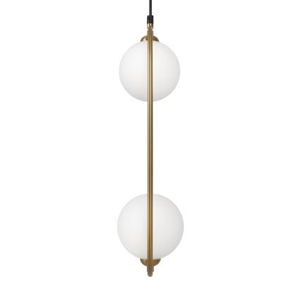 Maytoni MOD013PL-02BS1 - Chandelier on a string RING 2xG9/25W/230V brass