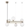 Maytoni MOD013PL-06BS1 - Chandelier on a string RING 6xG9/25W/230V brass