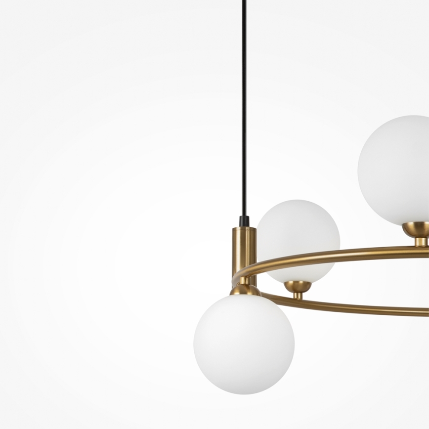 Maytoni MOD013PL-06BS1 - Chandelier on a string RING 6xG9/25W/230V brass
