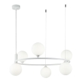 Maytoni MOD013PL-06W - Chandelier on a string RING 6xG9/25W/230V white