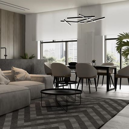 Maytoni MOD016PL-L75B - LED Chandelier on a string LINE LED/79W/230V black