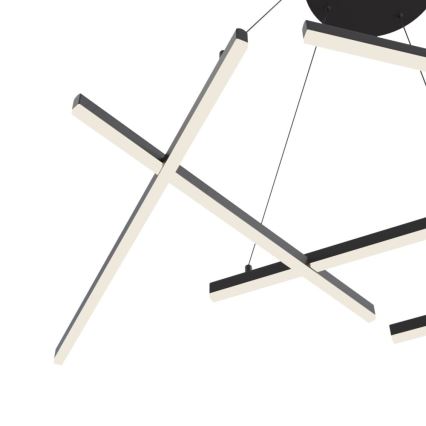 Maytoni MOD016PL-L75B - LED Chandelier on a string LINE LED/79W/230V black