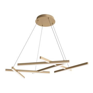 Maytoni MOD016PL-L75MG3K - LED Chandelier on a string LINE LED/79W/230V gold