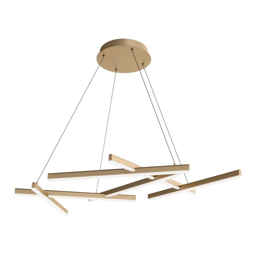 Maytoni MOD016PL-L75MG3K - LED Chandelier on a string LINE LED/79W/230V gold