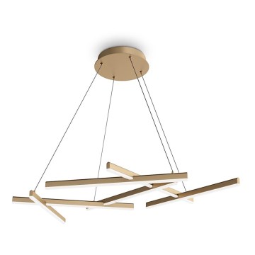 Maytoni MOD016PL-L75MG4K - LED Chandelier on a string LINE LED/75W/230V gold