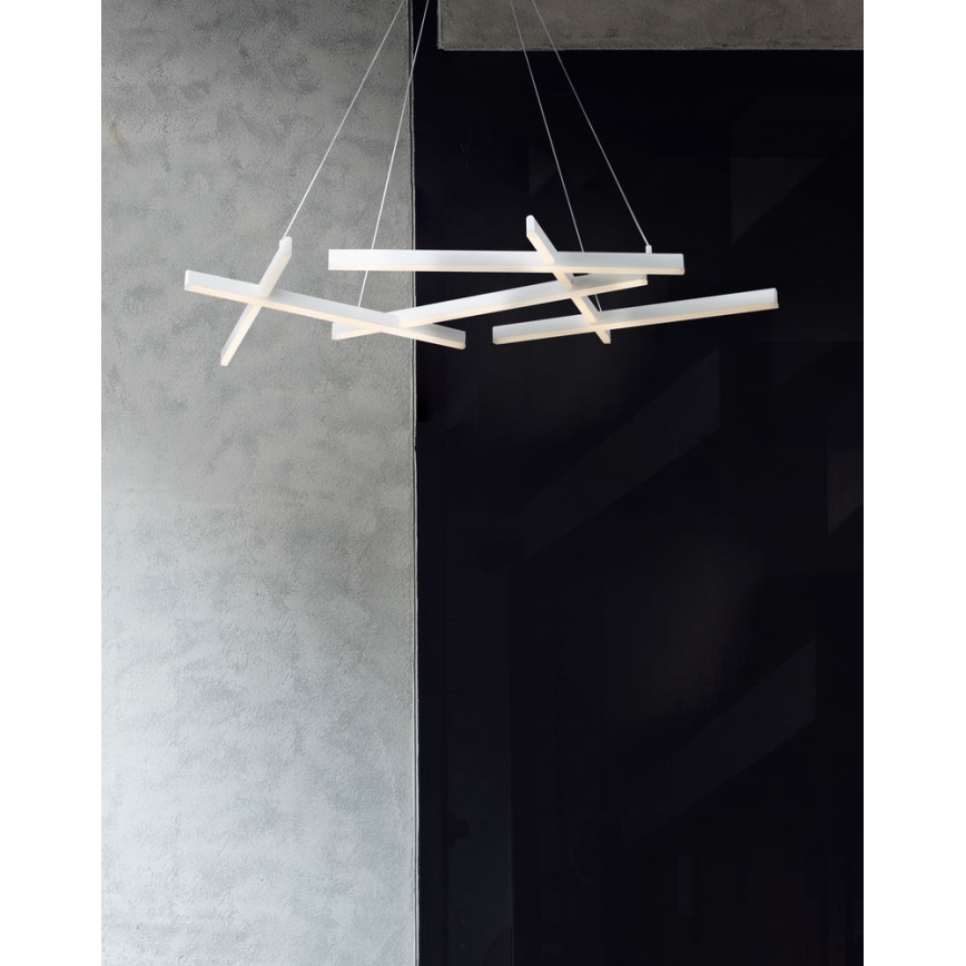 Maytoni MOD016PL-L75W - LED Chandelier on a string LINE LED/79W/230V white