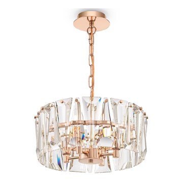 Maytoni MOD043PL-04G - Chandelier on a chain PUNTES 4xE14/60W/230V gold