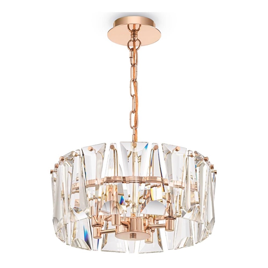 Maytoni MOD043PL-04G - Chandelier on a chain PUNTES 4xE14/60W/230V gold
