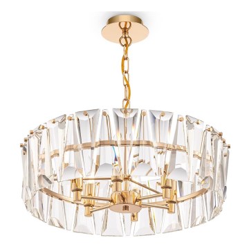 Maytoni MOD043PL-06G - Chandelier on a chain PUNTES 6xE14/60W/230V gold