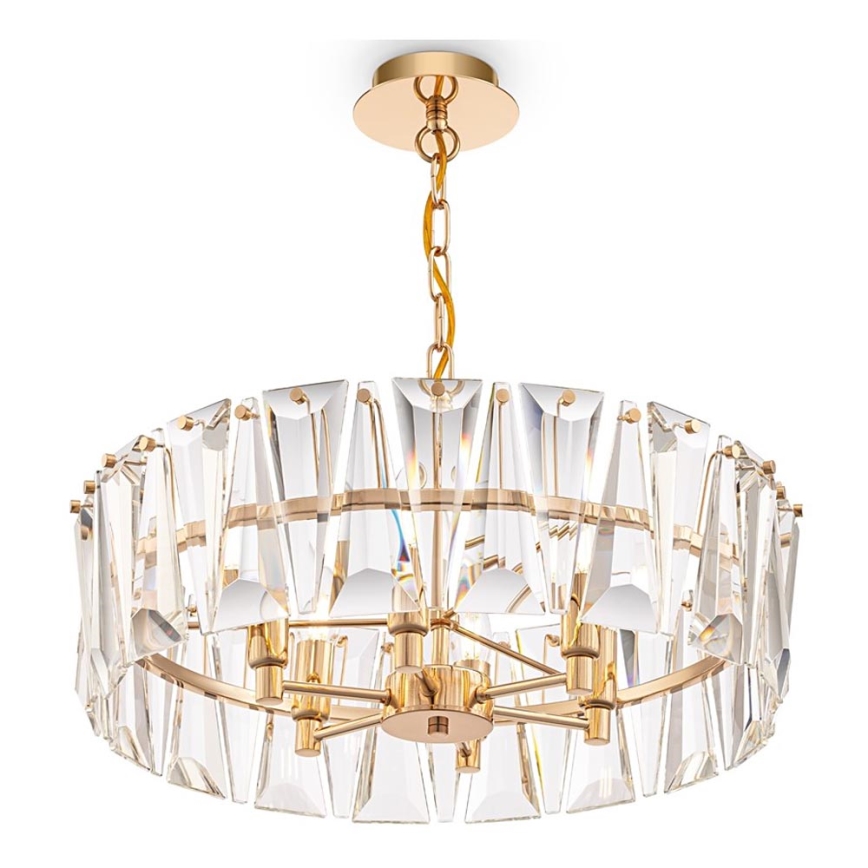 Maytoni MOD043PL-06G - Chandelier on a chain PUNTES 6xE14/60W/230V gold