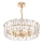 Maytoni MOD043PL-06G - Chandelier on a chain PUNTES 6xE14/60W/230V gold