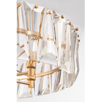 Maytoni MOD043PL-06G - Chandelier on a chain PUNTES 6xE14/60W/230V gold