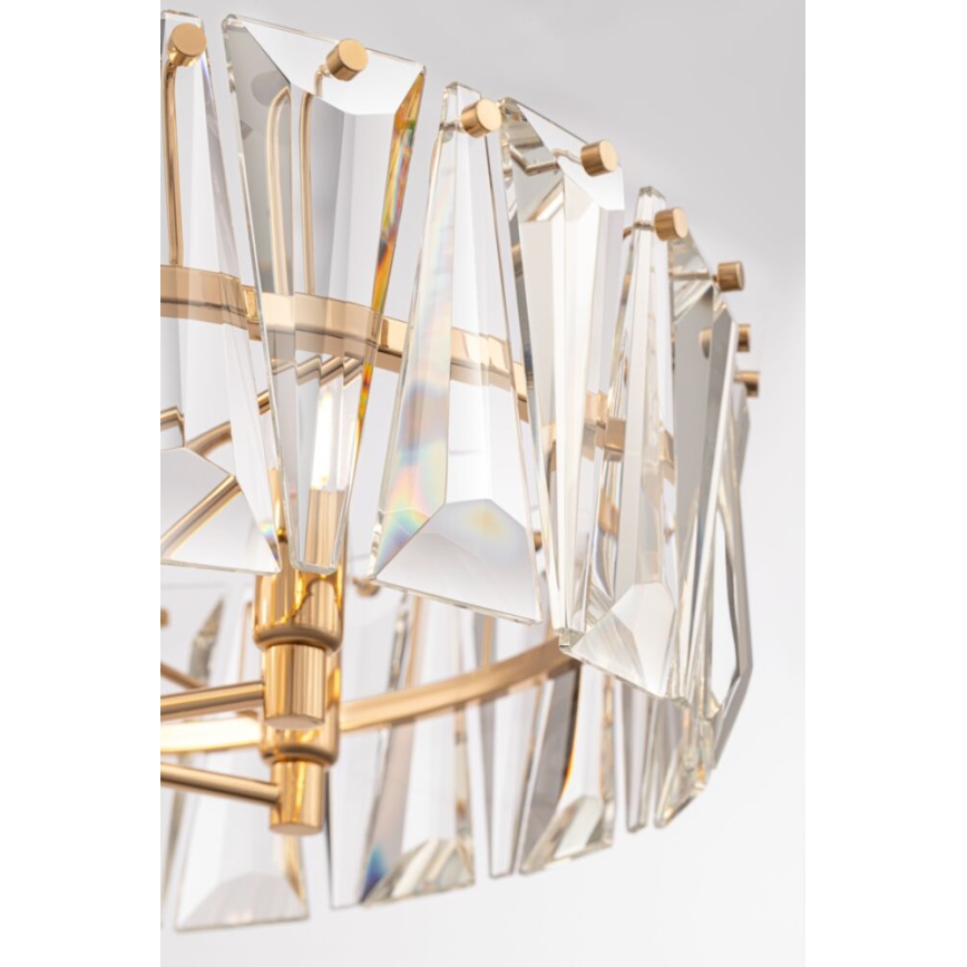 Maytoni MOD043PL-06G - Chandelier on a chain PUNTES 6xE14/60W/230V gold