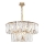 Maytoni MOD043PL-12G - Chandelier on a chain PUNTES 12xE14/40W/230V gold