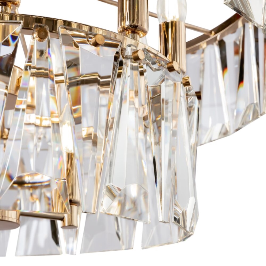 Maytoni MOD043PL-12G - Chandelier on a chain PUNTES 12xE14/40W/230V gold