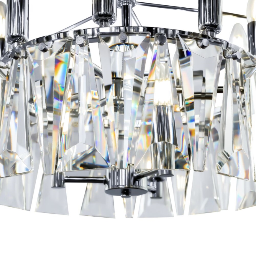 Maytoni MOD043PL-18CH - Chandelier on a chain PUNTES 18xE14/40W/230V shiny chrome