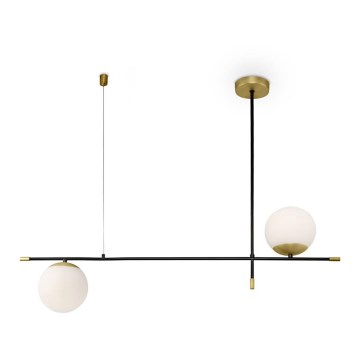Maytoni MOD048PL-02G - Chandelier on a pole NOSTALGIA 2xE14/40W/230V