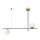 Maytoni MOD048PL-02G - Chandelier on a pole NOSTALGIA 2xE14/40W/230V