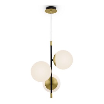 Maytoni MOD048PL-03G - Chandelier on a string NOSTALGIA 3xE14/40W/230V