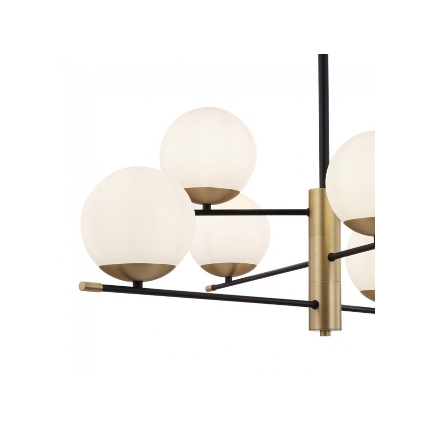 Maytoni MOD048PL-06G - Chandelier on a pole NOSTALGIA 6xE14/40W/230V