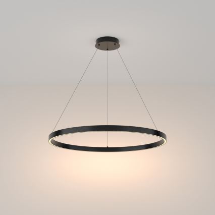 Maytoni MOD058PL-L42B3K - LED Chandelier on a string RIM LED/51W/230V 3000K d. 80 cm black