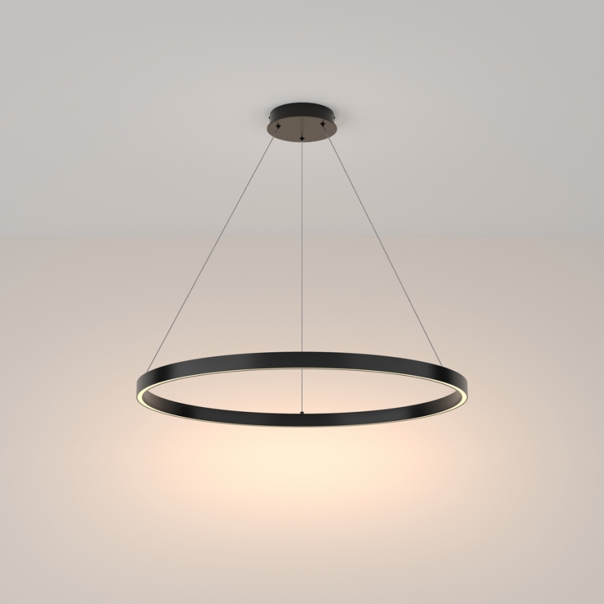 Maytoni MOD058PL-L42B3K - LED Chandelier on a string RIM LED/51W/230V 3000K d. 80 cm black