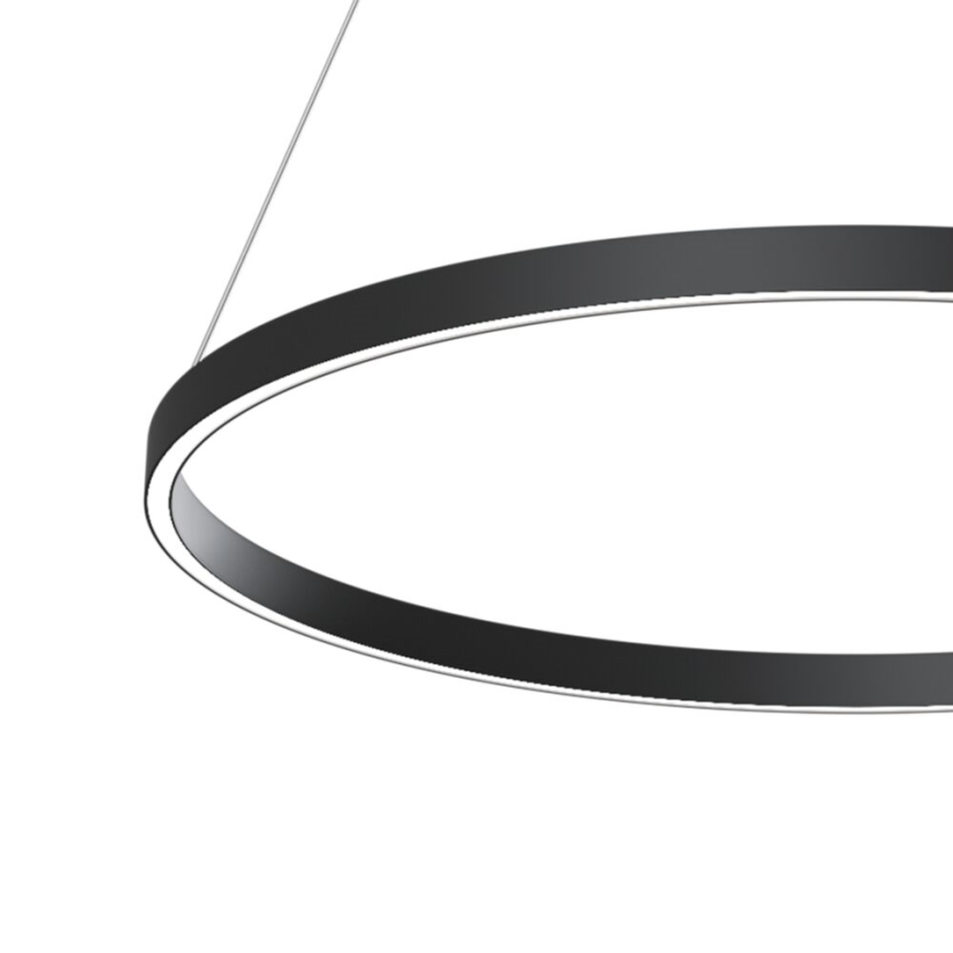 Maytoni MOD058PL-L42B3K - LED Chandelier on a string RIM LED/51W/230V 3000K d. 80 cm black
