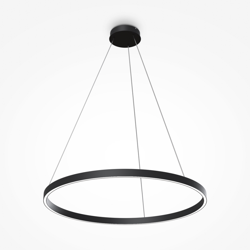 Maytoni MOD058PL-L42B4K - LED Chandelier on a string RIM LED/51W/230V 4000K d. 80 cm black
