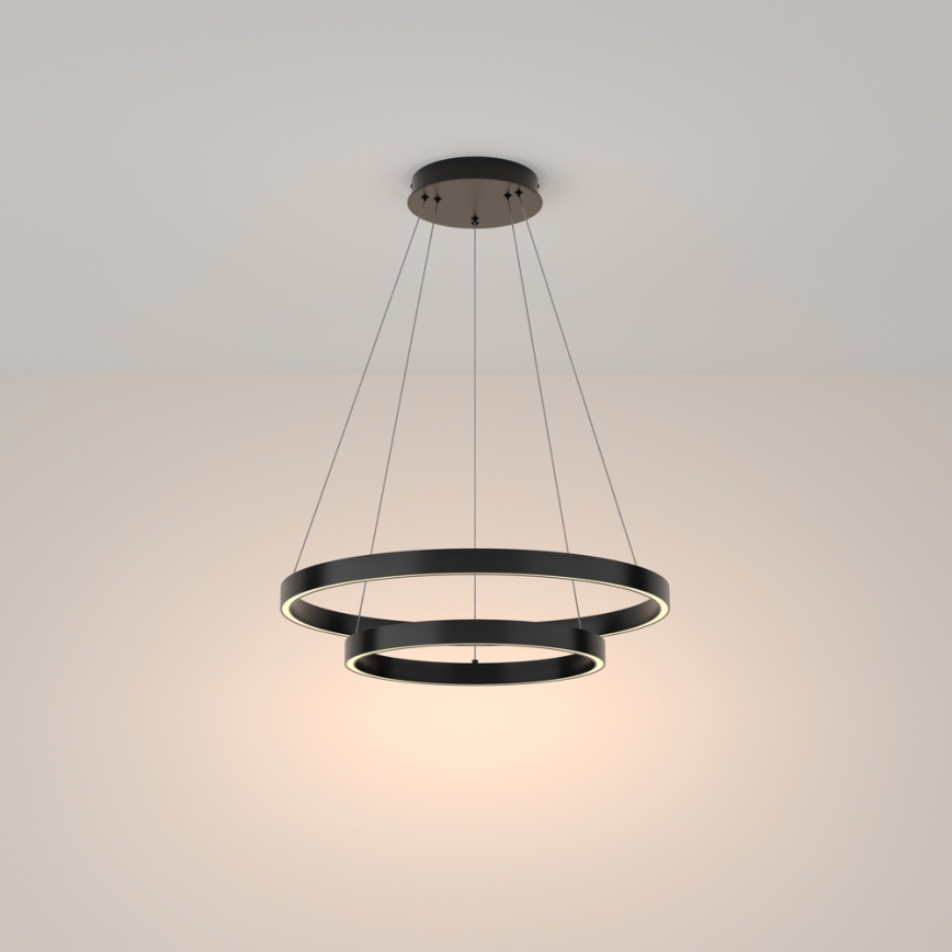 Maytoni MOD058PL-L55B3K - LED Chandelier on a string RIM LED/61W/230V 3000K d. 60 cm black