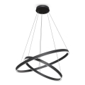 Maytoni MOD058PL-L74B3K - LED Chandelier on a string RIM LED/88W/230V 3000K d. 80 cm black
