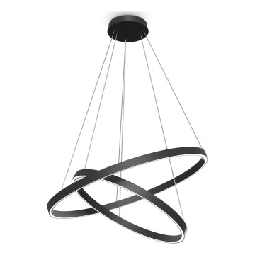 Maytoni MOD058PL-L74B3K - LED Chandelier on a string RIM LED/88W/230V 3000K d. 80 cm black