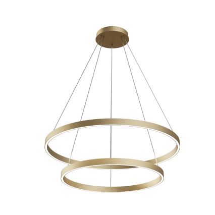 Maytoni MOD058PL-L74BS3K - LED Chandelier on a string RIM LED/88W/230V 3000K d. 80 cm gold