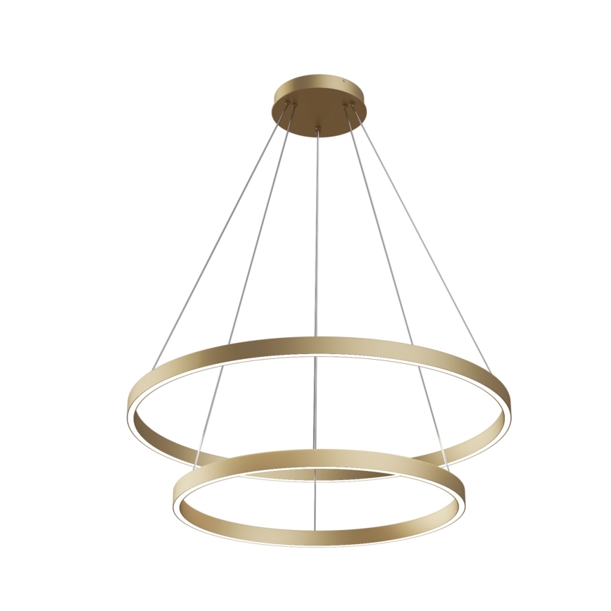 Maytoni MOD058PL-L74BS3K - LED Chandelier on a string RIM LED/88W/230V 3000K d. 80 cm gold