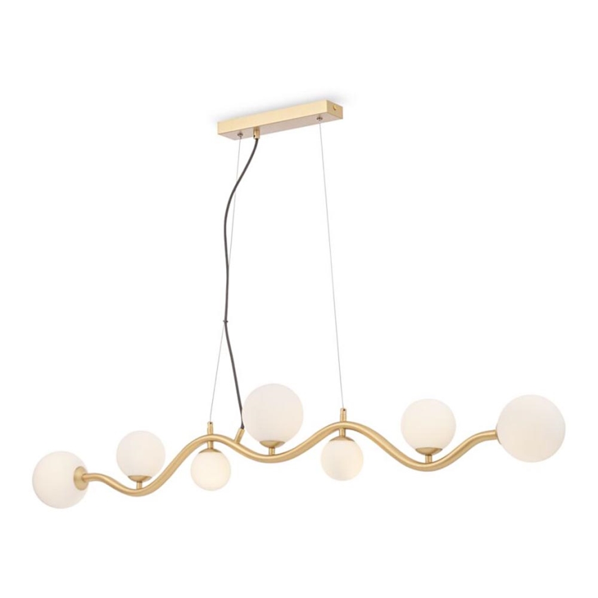 Maytoni MOD059PL-07G - Chandelier on a string UVA 7xG9/28W/230V