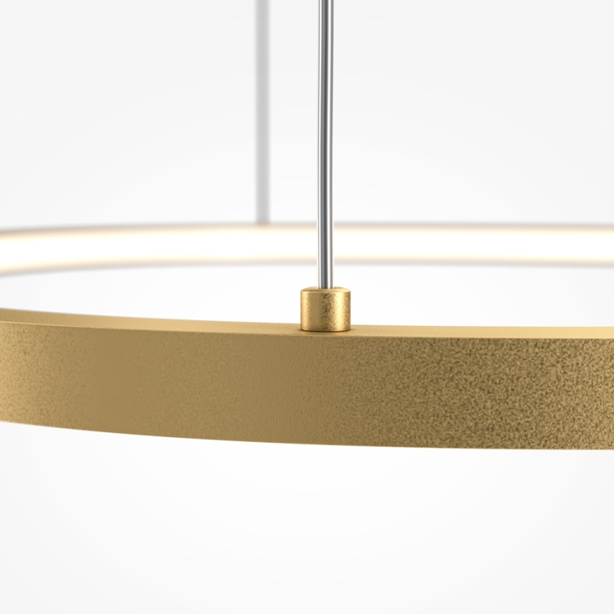 Maytoni MOD072PL-L28BS3K1 - LED Chandelier on a string GLINT LED/24W/230V gold d. 60 cm