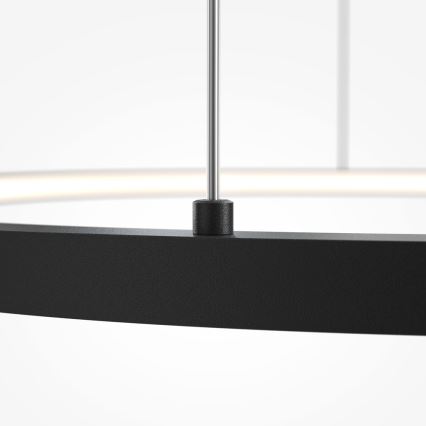 Maytoni MOD072PL-L36B3K1 - LED Chandelier on a string GLINT LED/36W/230V black d. 80 cm