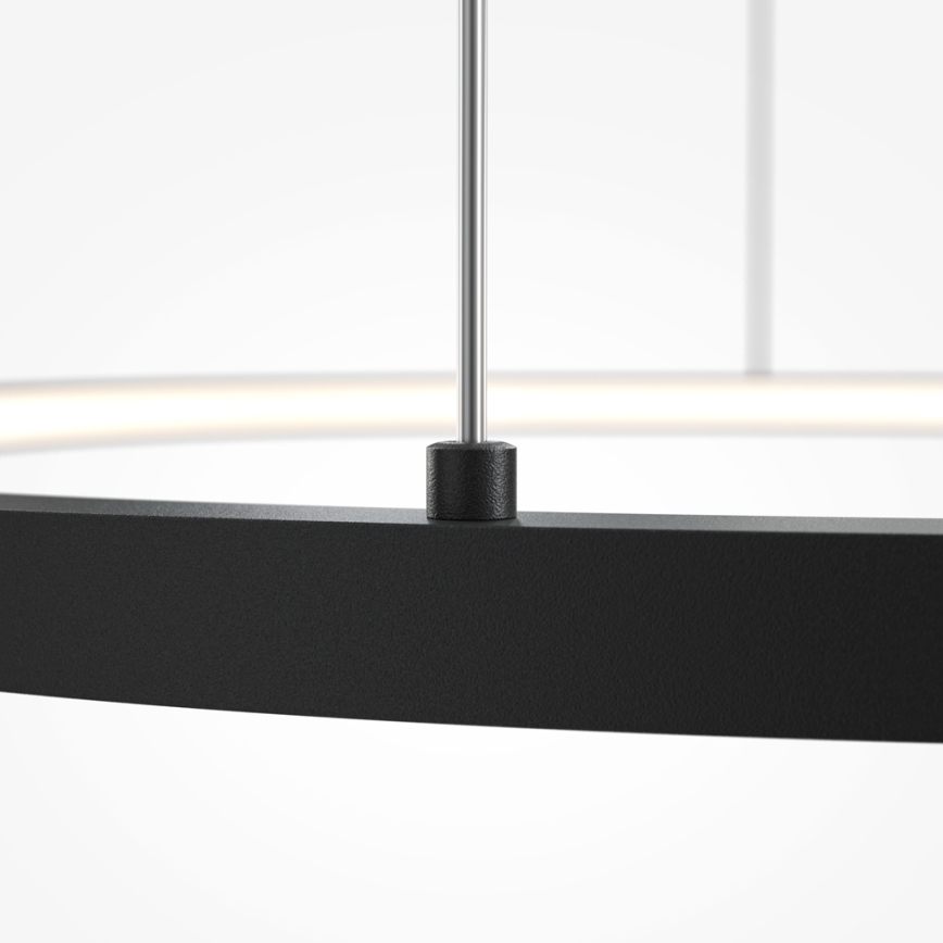 Maytoni MOD072PL-L36B3K1 - LED Chandelier on a string GLINT LED/36W/230V black d. 80 cm
