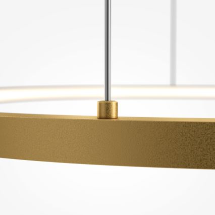 Maytoni MOD072PL-L36BSK1 - LED Chandelier on a string GLINT LED/36W/230V gold d. 80 cm