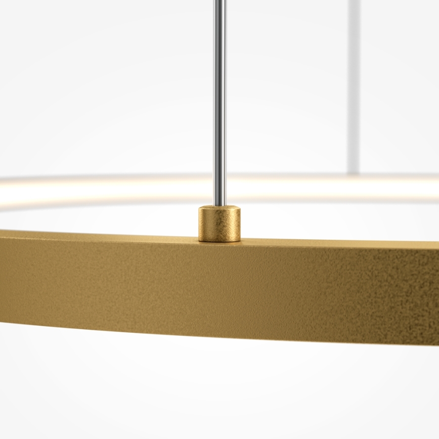 Maytoni MOD072PL-L36BSK1 - LED Chandelier on a string GLINT LED/36W/230V gold d. 80 cm