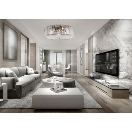 Maytoni MOD080CL-06CH - Chandelier on a string RECINTO 6xE27/60W/230V