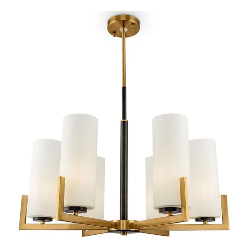 Maytoni MOD089PL-06BS - Chandelier on a pole FORTANO 6xE27/40W/230V