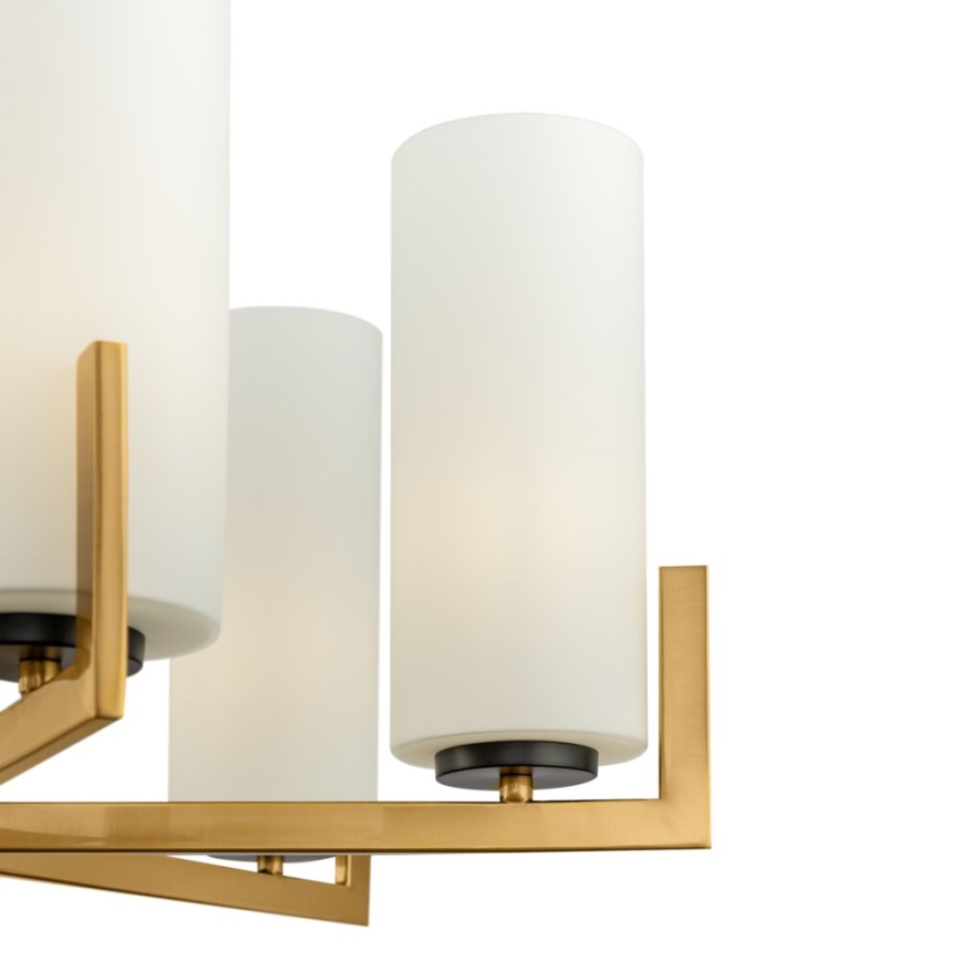 Maytoni MOD089PL-06BS - Chandelier on a pole FORTANO 6xE27/40W/230V