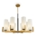 Maytoni MOD089PL-08BS - Chandelier on a pole FORTANO 8xE27/40W/230V