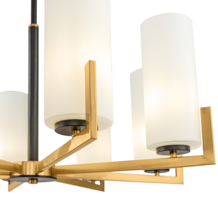 Maytoni MOD089PL-08BS - Chandelier on a pole FORTANO 8xE27/40W/230V