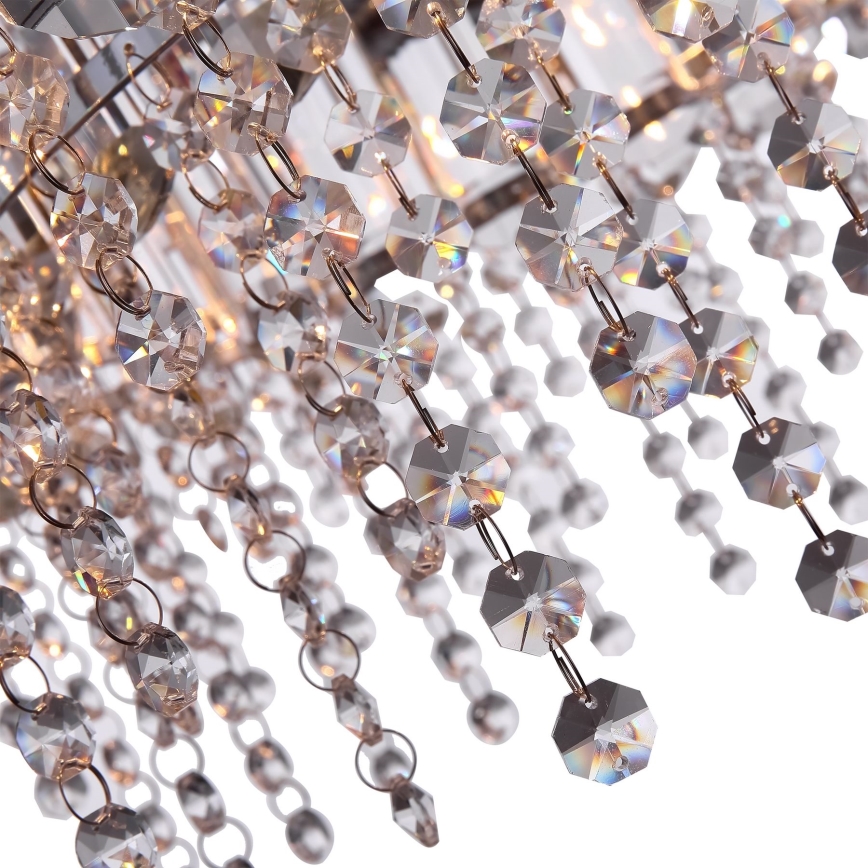 Maytoni MOD097PL-08CH - Chandelier on a string HAIL 8xE14/40W/230V d. 60,5 cm shiny chrome
