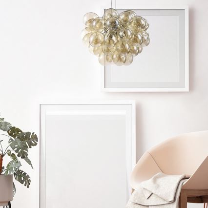 Maytoni MOD112-08-G - Chandelier on a string BALBO 8xG9/28W/230V gold