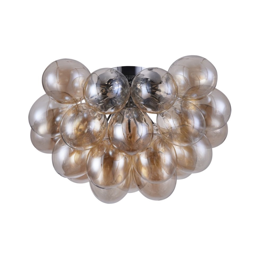 Maytoni MOD112CL-08G - Ceiling light BALBO 8xG9/28W/230V gold/chrome