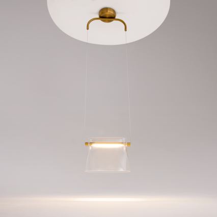 Maytoni MOD170PL-L8BS3K - LED Chandelier on a string CABARET LED/8W/230V gold